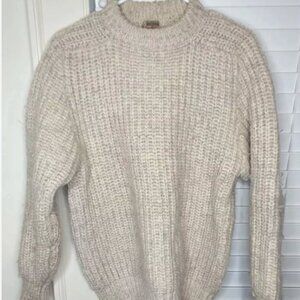 Vintage 100% British wool Sweater Ribbed L Cobleys Alan Paine Godalming sweater